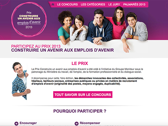 Site Prix emploi avenir