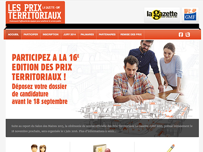 Site Prix territoriaux